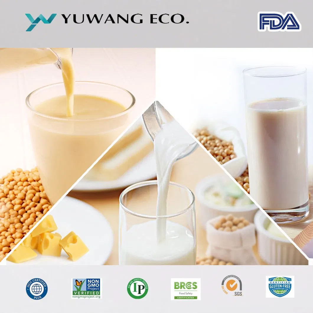 Soy Protein Isolate 90% for Plant Based Protein Milk Oat Milk &amp; Coconut Milk Blend Emulsifying Stabilizer Smooth Mouthfeel Non-GMO Clean Label