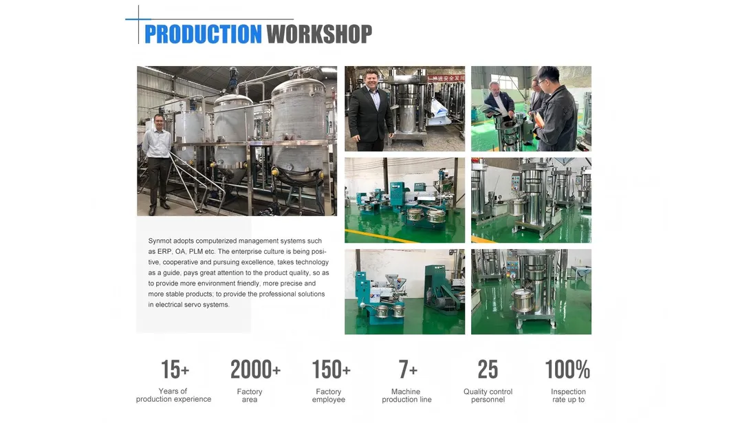Oil Press Machine Canola Sunflower Soybean Oil Pressing Machine