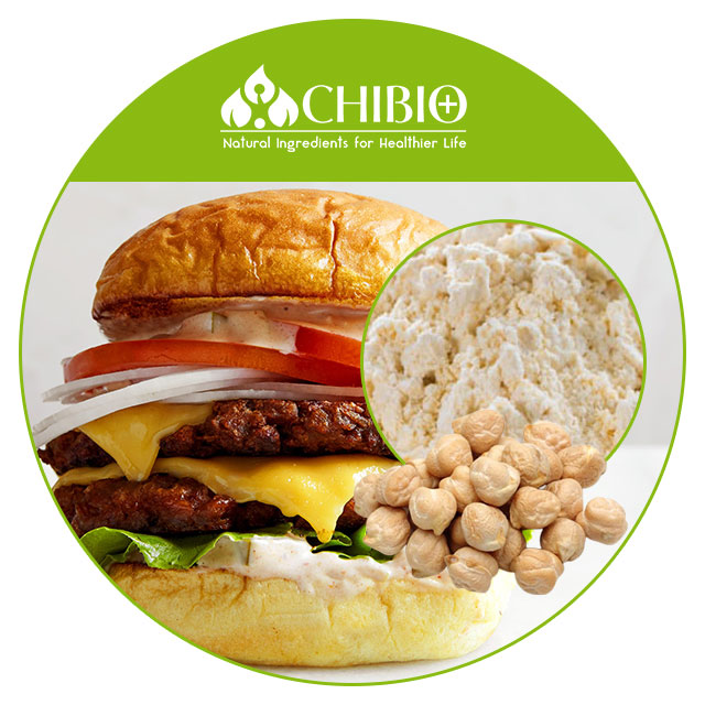100% Plant-Based Protein Chickpea Protein for Food Plant-Based Meat