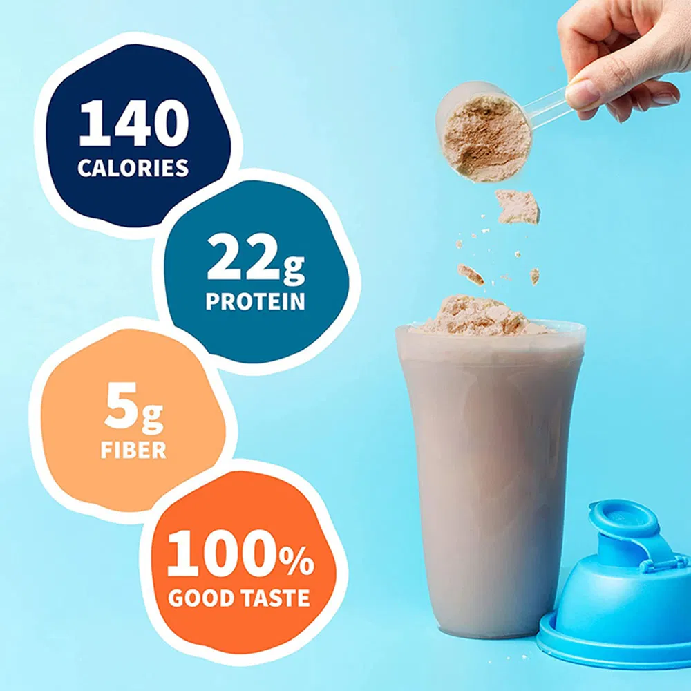 OEM/ODM Zero Sugar &amp; Gluten-Free Bcaa-Enriched Chocolate Flavor Raw Organic Plant-Based Protein Powder