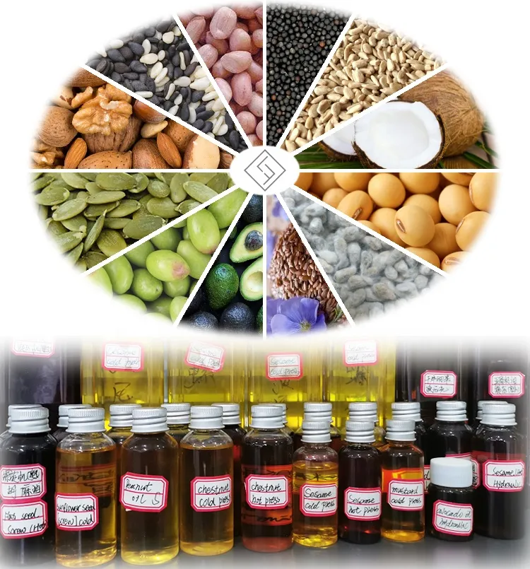 Raw materials for oil press