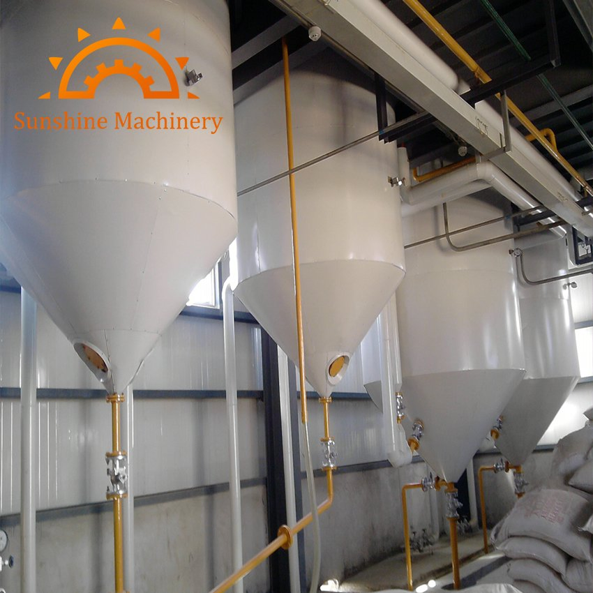 30t/D Sunflower Canola Coconut Cotton Soybean Palm Oil Refinery Refining Machine