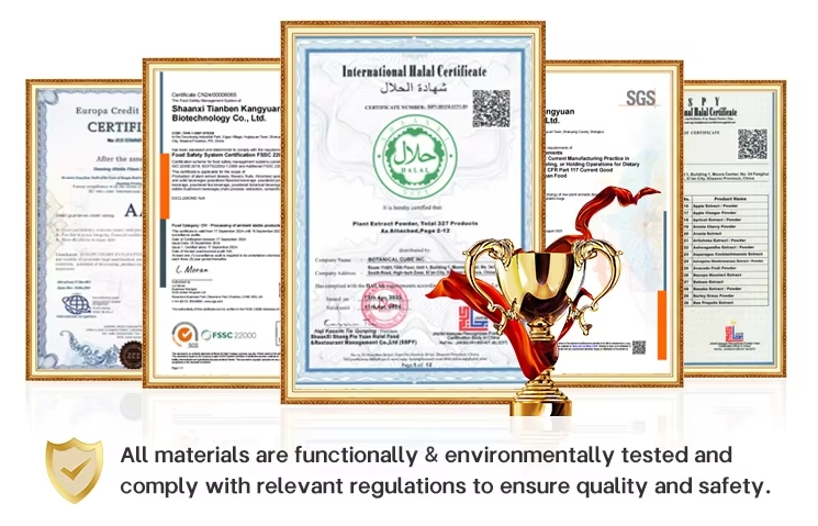 Product Certifications Panel