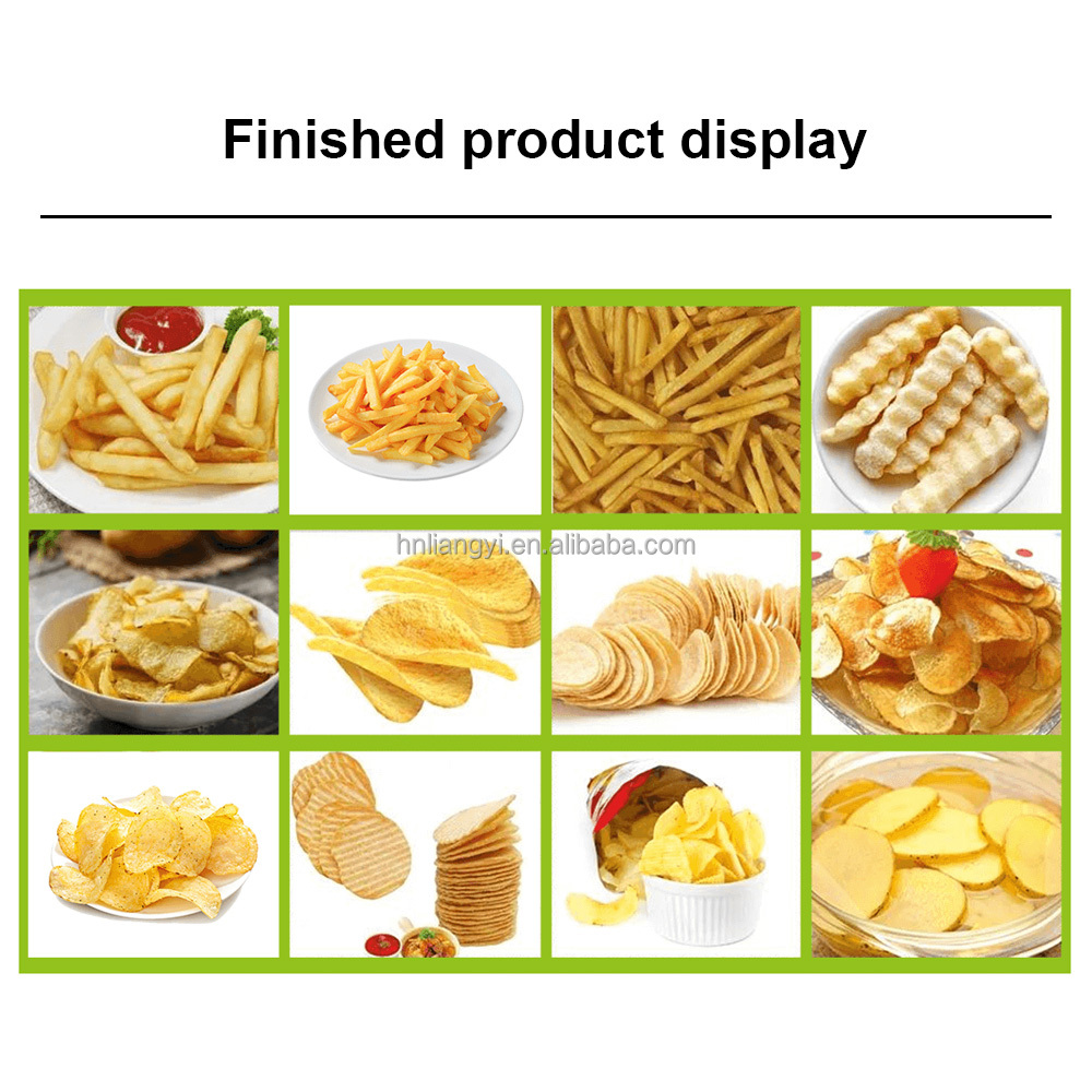 New Industrial Fully Automatic Potato &amp; Corn Fruit Frozen Fries And Chips Production Line