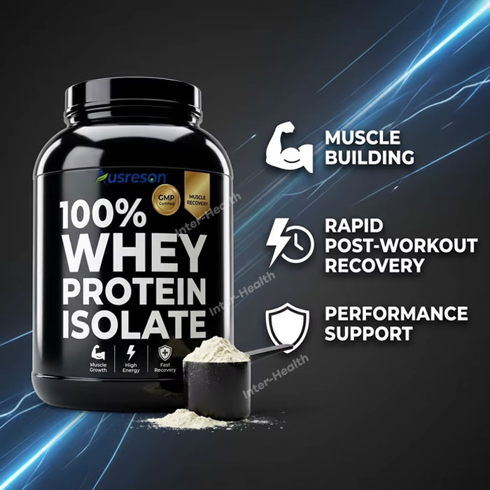 OEM Customized Whey Protein Powder Sport Supplement Private Label Organic 1 10kg 5kg Wholesale Bulk Whey Protein Isolate Powder