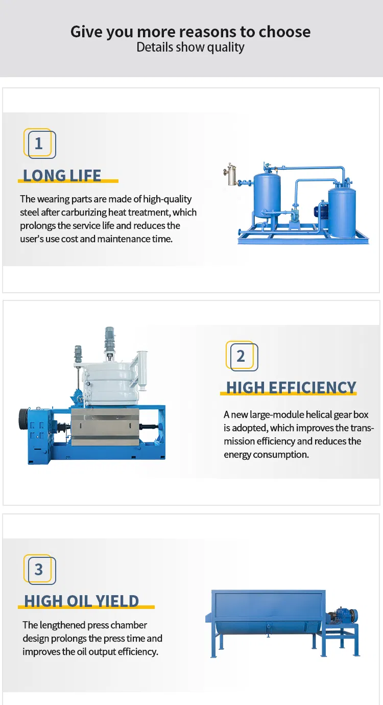 Oil Press Advantages Infographic 1