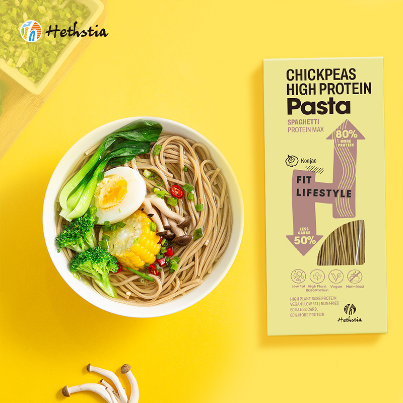 Low Calorie Sugar-Free Protein Pasta Easy To Make Low Gi Keto Friendly Chickpeas High Protein Box