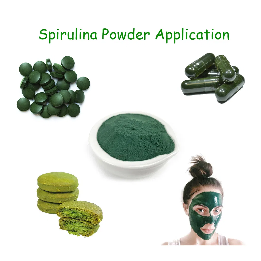 Foods Grade Algae Powder Spirulina Powder High Protein for Nutrition Supplement CAS 724424-92-4