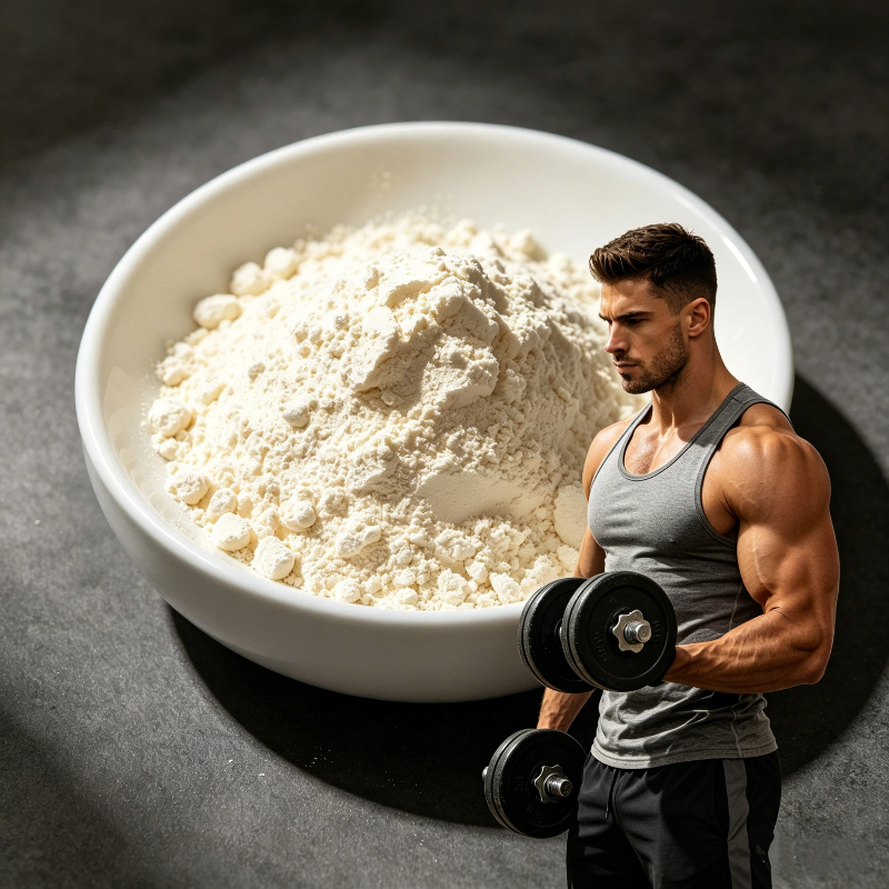 Wholesale High-Quality WPI 90% 80% Gym Whey Protein Isolate Powder Sports Nutrition Supplement US/EU Compliant