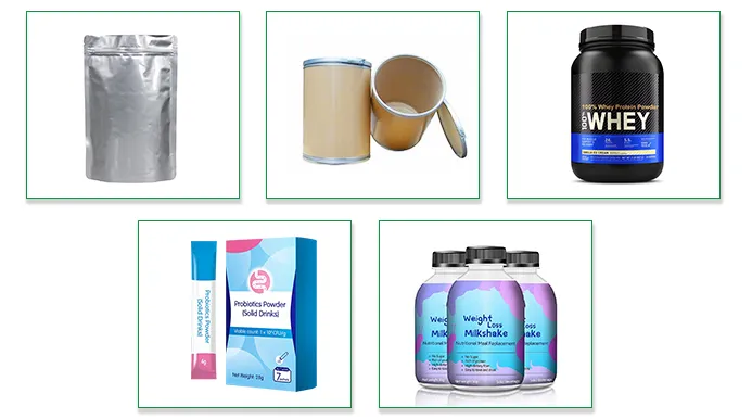 Factory Price Fat Loss Whey Protein Lactose Free Ca Whey Isolate Protein Powder
