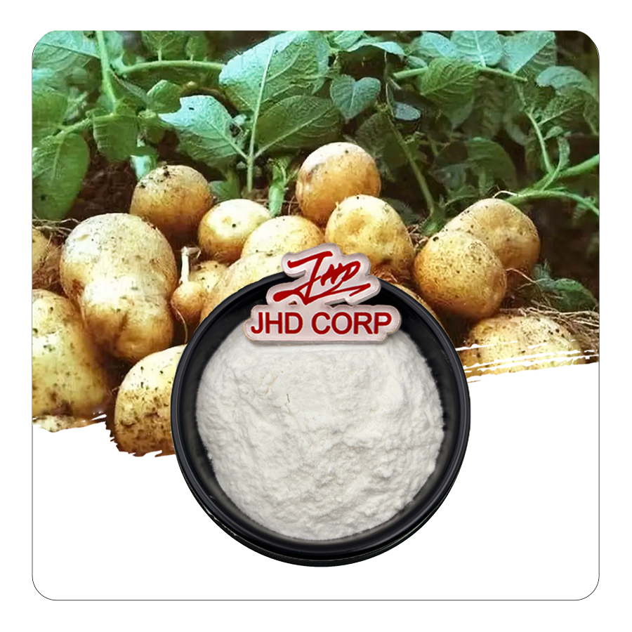 JHD Hot Selling Wholesale Bulk 100% Water Soluble Pure Nature Food Grade Potato Protein Powder 90% Potato Protein Isolat Powder