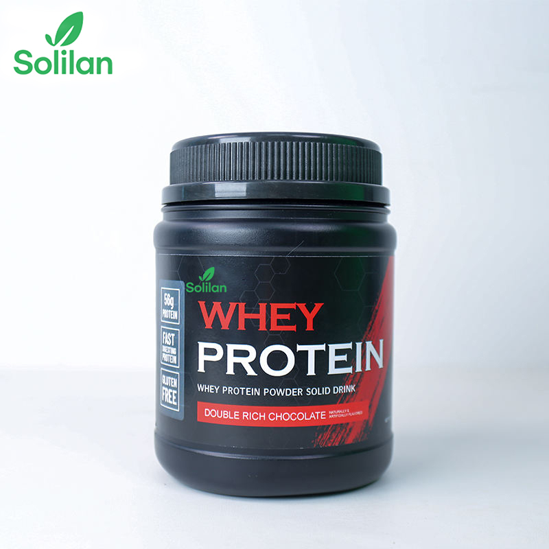 Wholesale Price For Solilan 1000g Adult Gym Hydrolyzed Protein For 100% Whey Protein Milk Extract Powder Weight Gain Benefits
