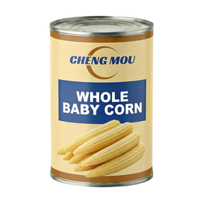 Best Selling Canned Baby Corn Whole In Brine Water Ready To Eat Whole Young Baby Corn For Wholesale Price