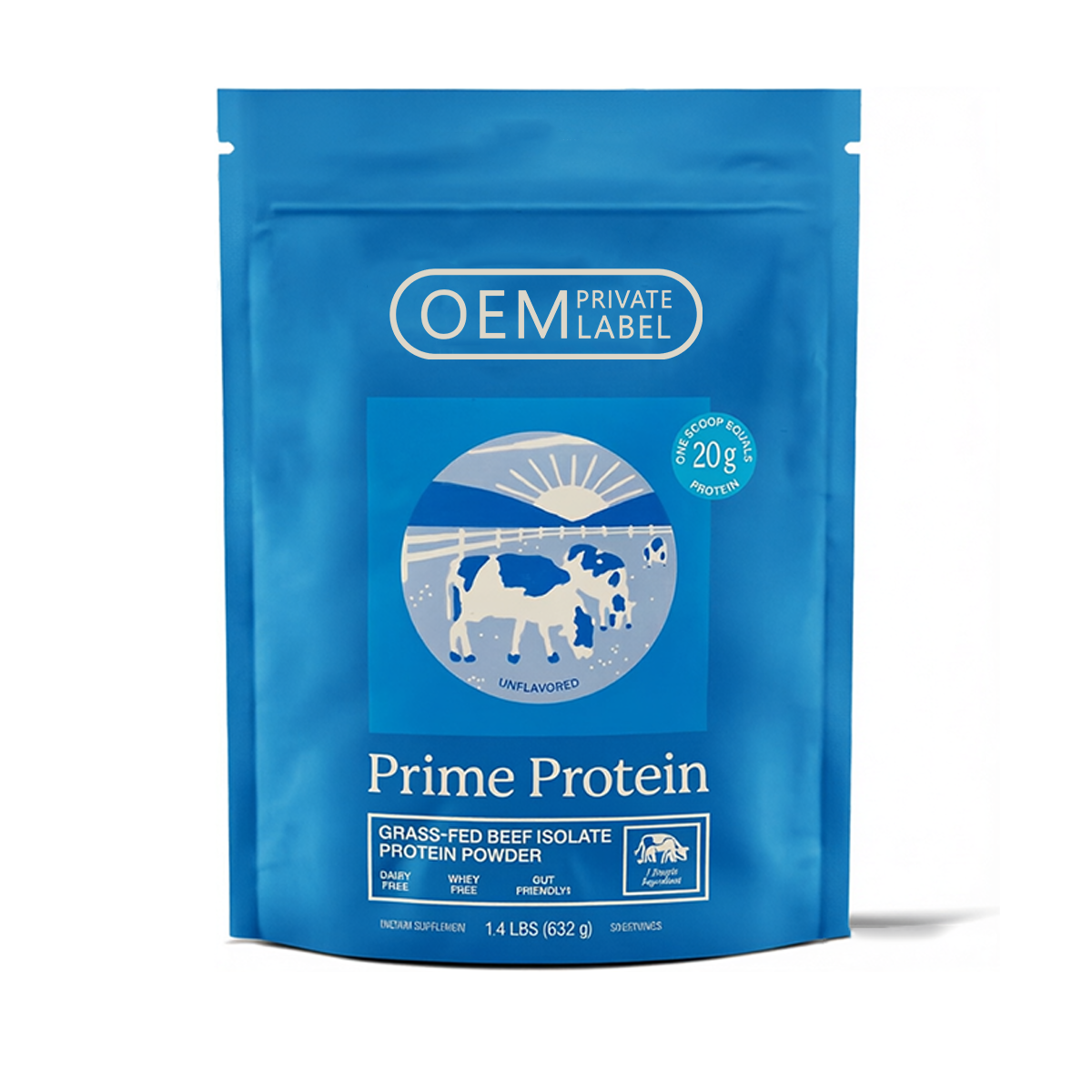 Factory Supply High Purity Beef Protein Isolate Powder High Protein Low Fat Gluten Free For Muscle Growth &amp; Recovery