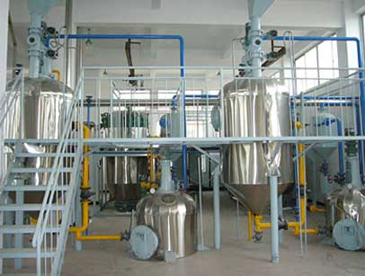 Sunflower Cottonseed Canola Oil Refinery Equipment