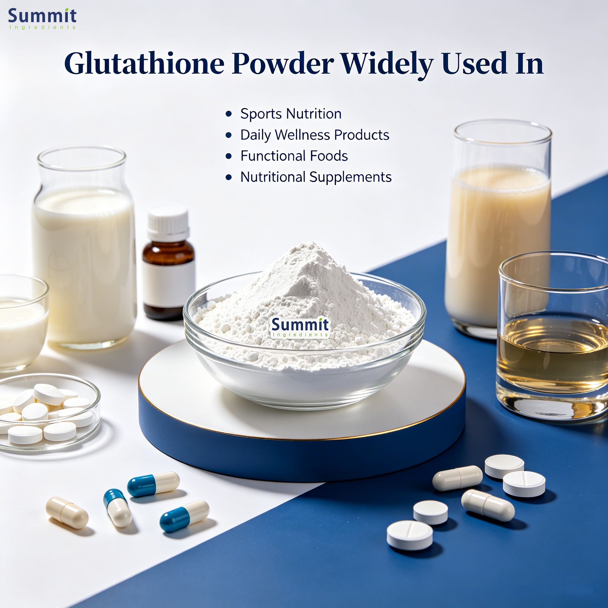Enhanced Absorption Liposomal Glutathione Powder Food Grade Pure L-Glutathione Supplement Powder For Immune Support
