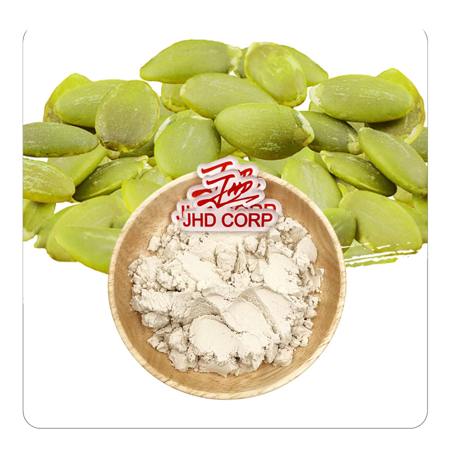 USA / EU Warehouse High Quality Non-GMO Water Soluble Bulk Food Grade 60%-70% Pumpkin Seeds Protein Powder Vacuum Packed Drum