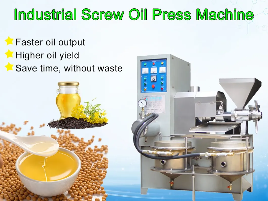 High Quality Automatic Industrial Cotton Canola Pumpkin Seed Cold Oil Extractor Pressing Expeller Presser Machine