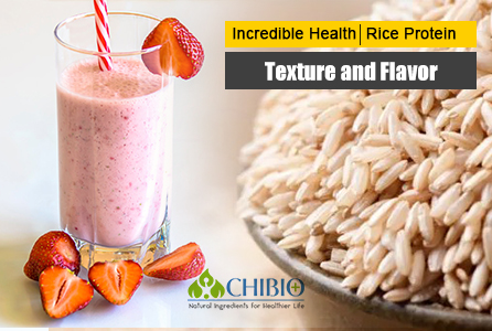 Texture and Flavor