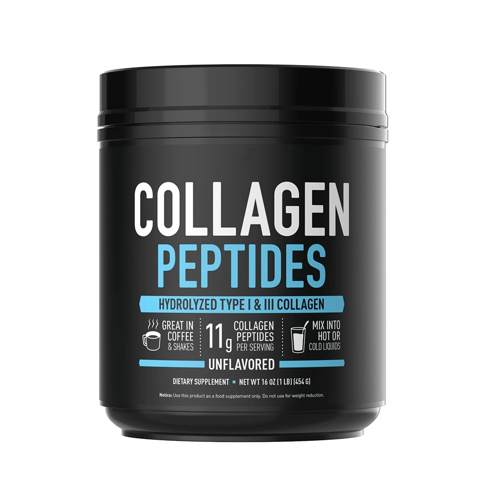 Hydrolyzed Protein Peptides Great Keto Friendly Nutrition Sports Collagen Supplement Powder for Healthy Joints, Bones, Skin, &amp; Nails