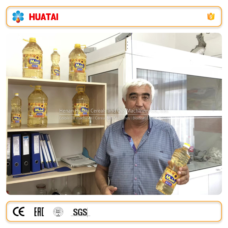 Sunflower Cottonseed Canola Oil Refinery Equipment