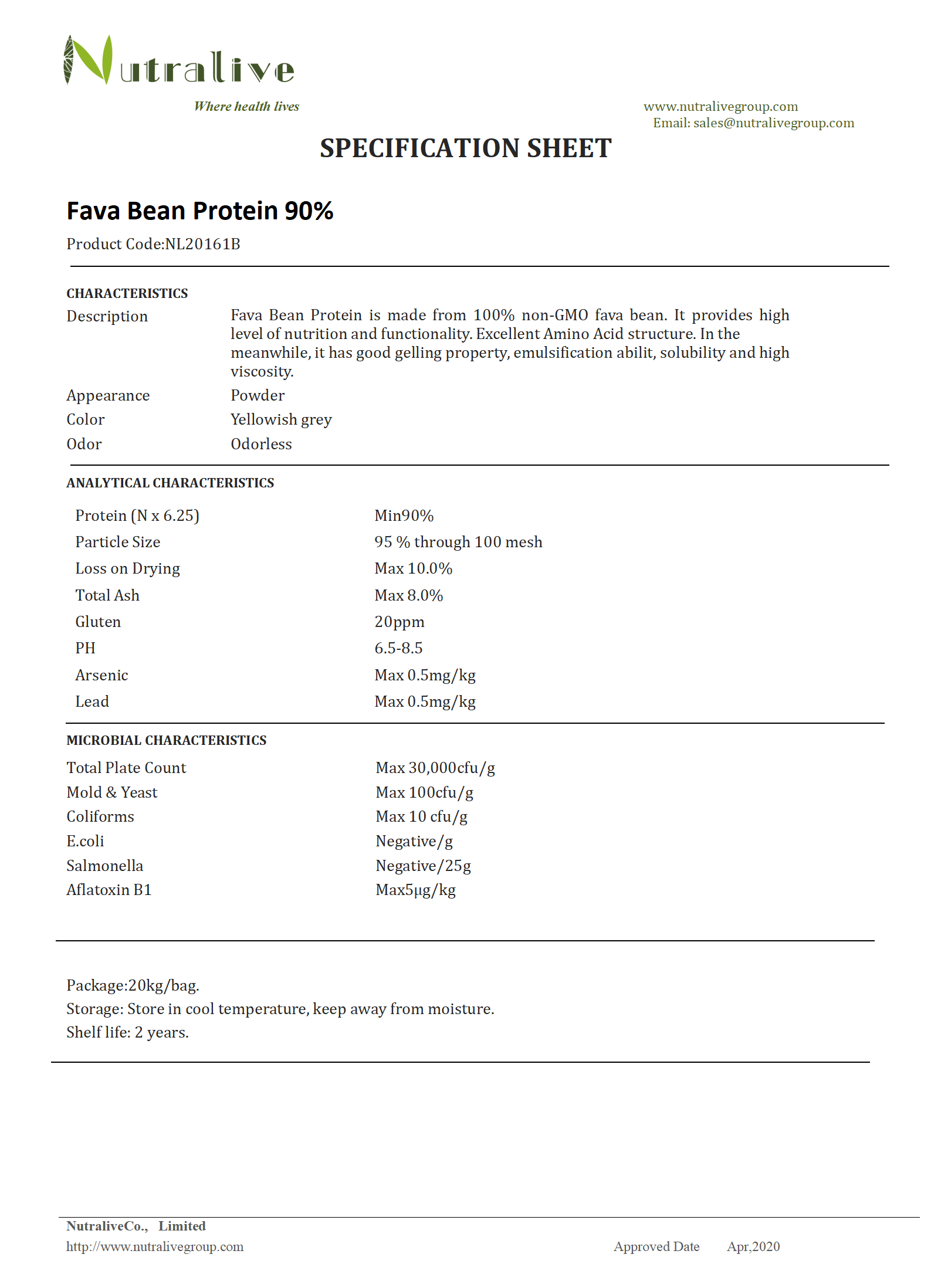 Factory Supply Organic Fava Bean Protein 90% Protein Food Non GMO ISO HALAL