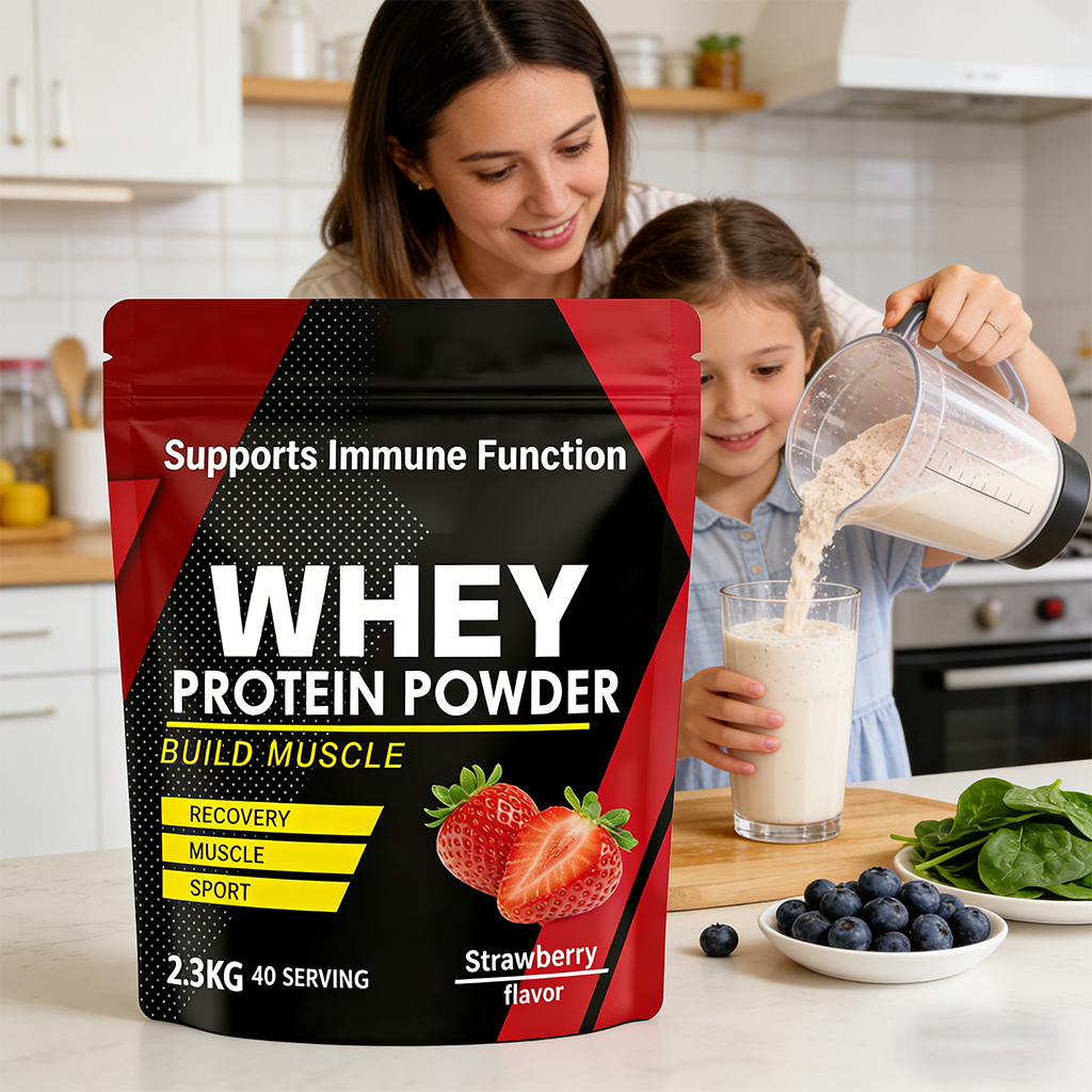 Superfood Whey Protein Isolate Powder For Adults-Sport Nutrition Supplement With 50g+ Protein Per Serving Muscle Growth Support