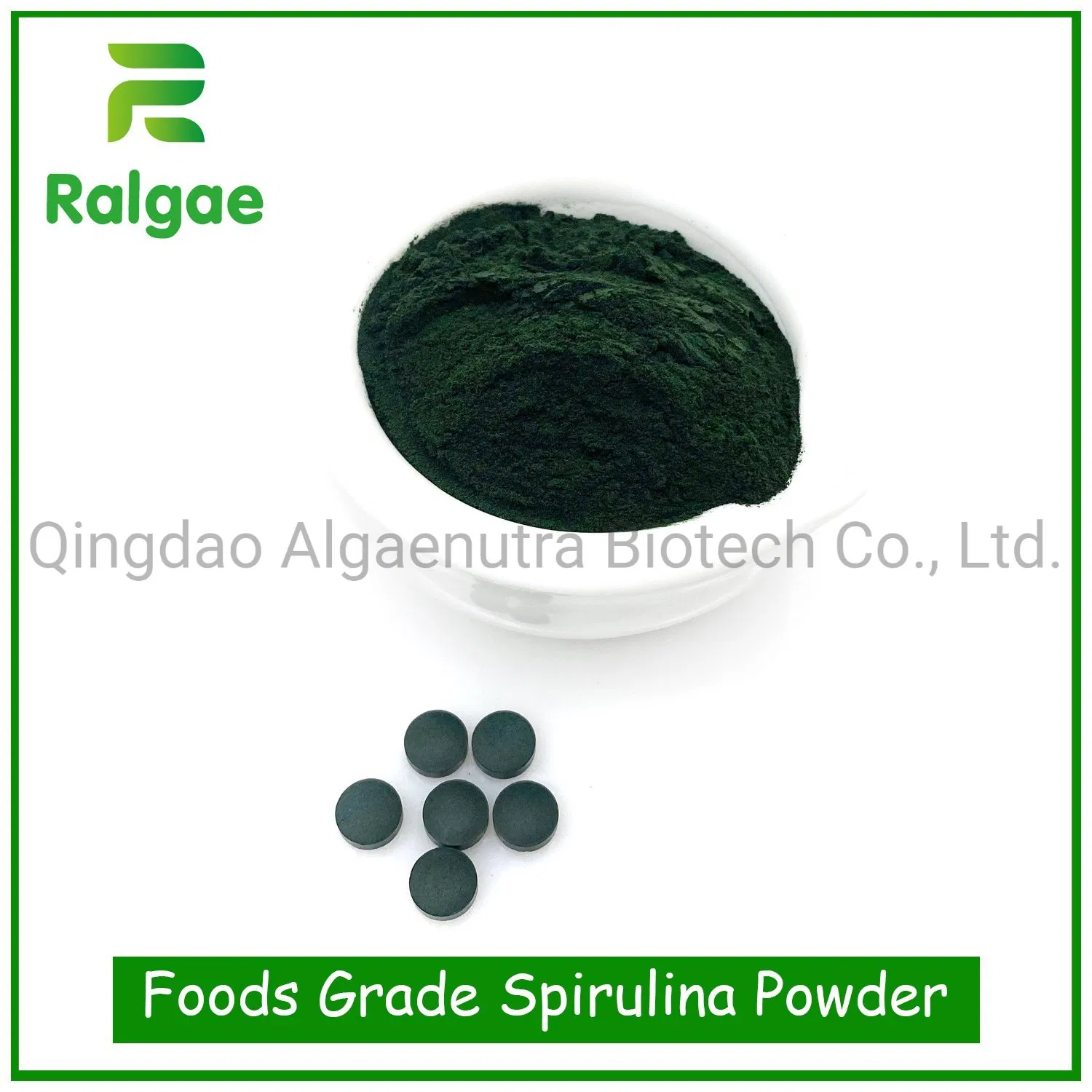 Foods Grade Algae Powder Spirulina Powder High Protein for Nutrition Supplement CAS 724424-92-4