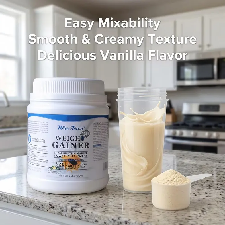 Bulk Wholesale High Protein Mass Gainer Supplement for Fitness & Strength Training