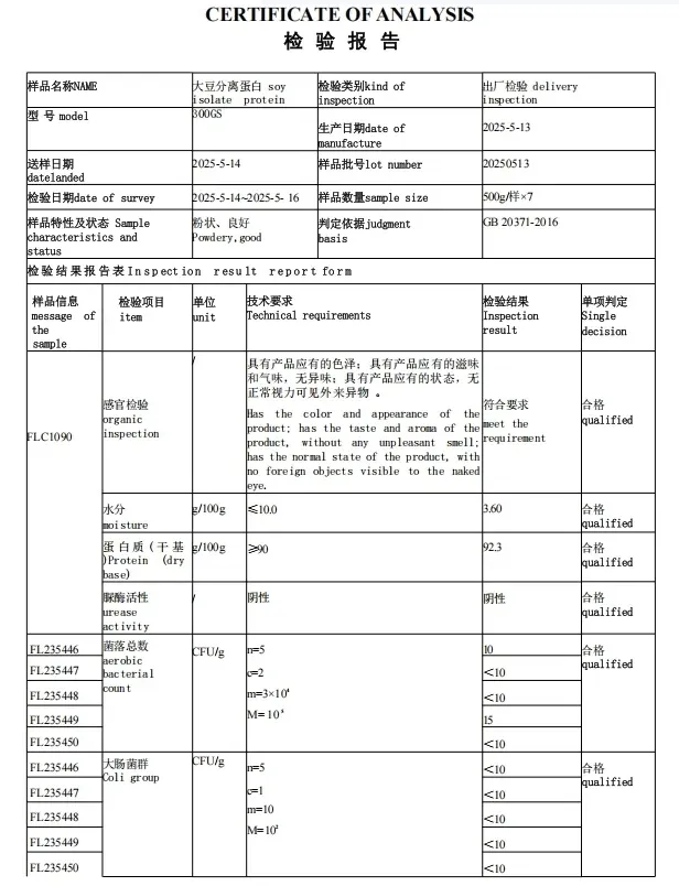 High Quality Low Price 90% Isolate Soy Protein