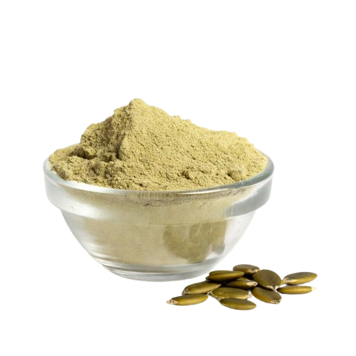 Factory Supply Food Grade Organic Pumpkin Seed Extract 70% Protein Powder Herbal Vitamin Supplement in Bottle or Can Packaging