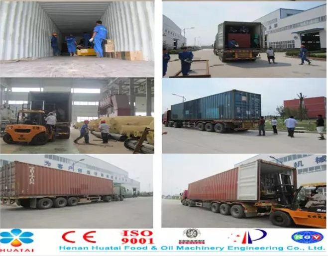 Packing and shipping process