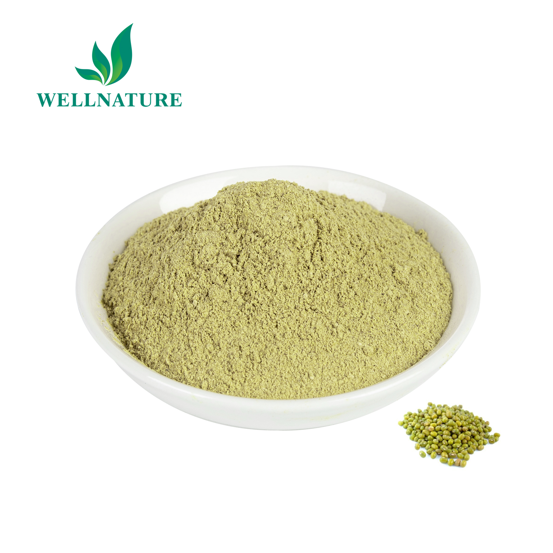 High Quality Mung Bean Peptide Powder Pure Mung Bean Extract Mung Bean Protein Powder