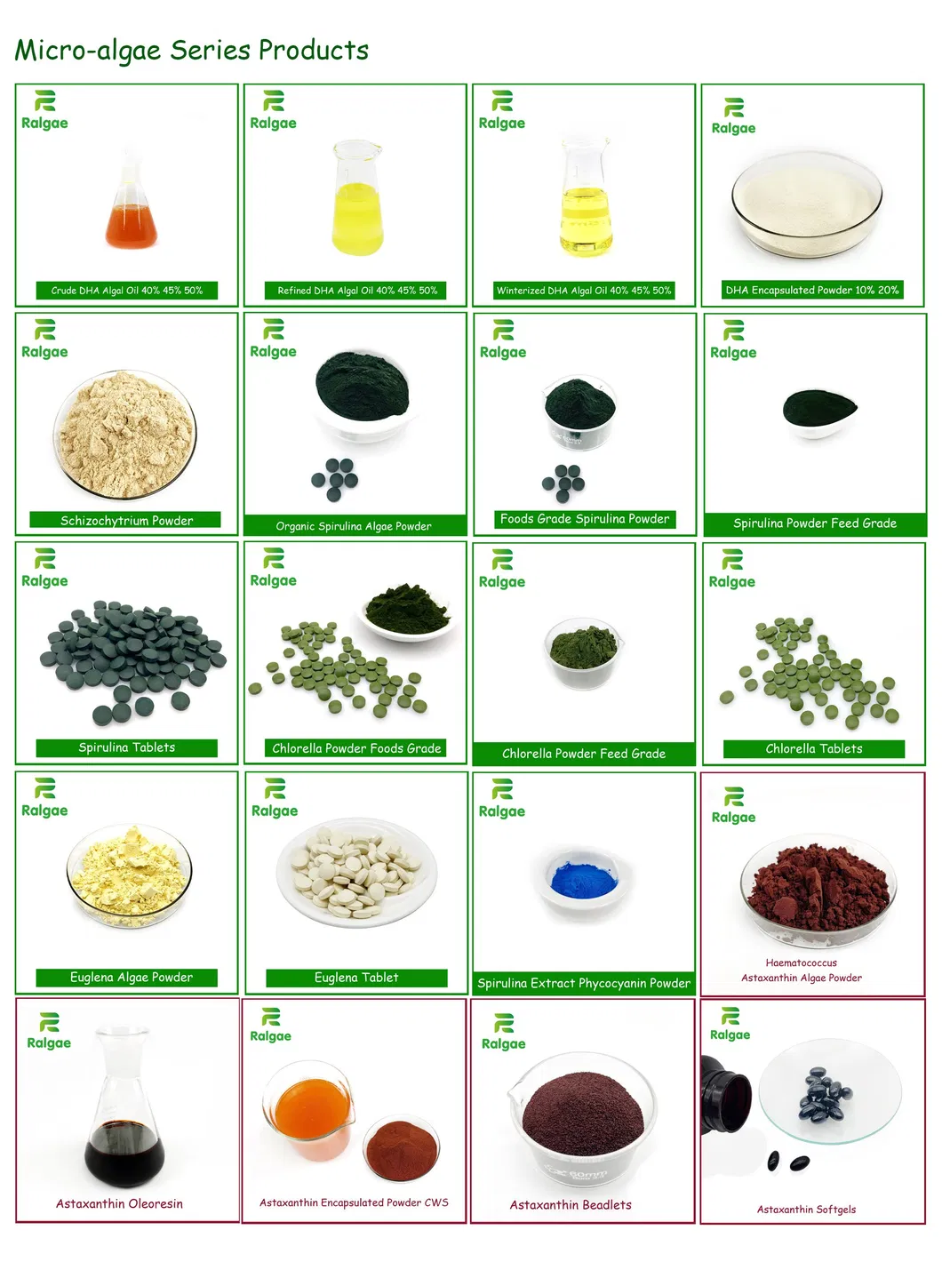 Foods Grade Algae Powder Spirulina Powder High Protein for Nutrition Supplement CAS 724424-92-4