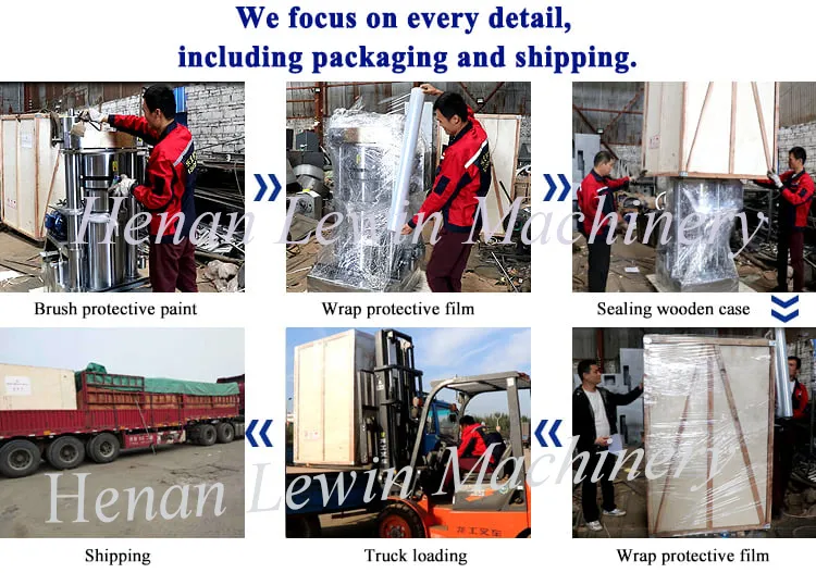 Wooden box packing process