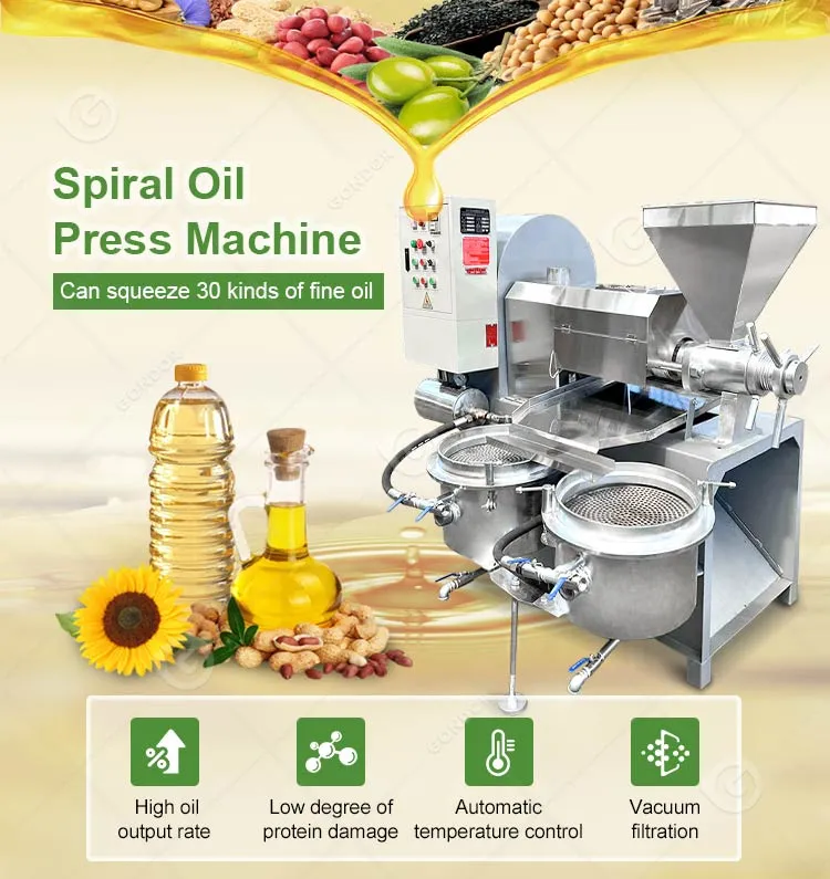 Oil expeller and extraction process overview