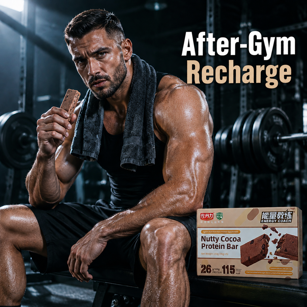 Protein Bar Factory Wholesale Dietary Nutrition Vegan Meal Replacement Healthy Food For Health Management Protein Bar