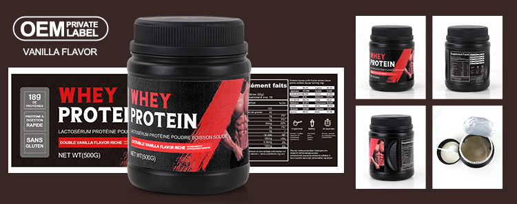Whey Protein Powder Vanilla Chocolate 500g Gym Protein Powder Whey