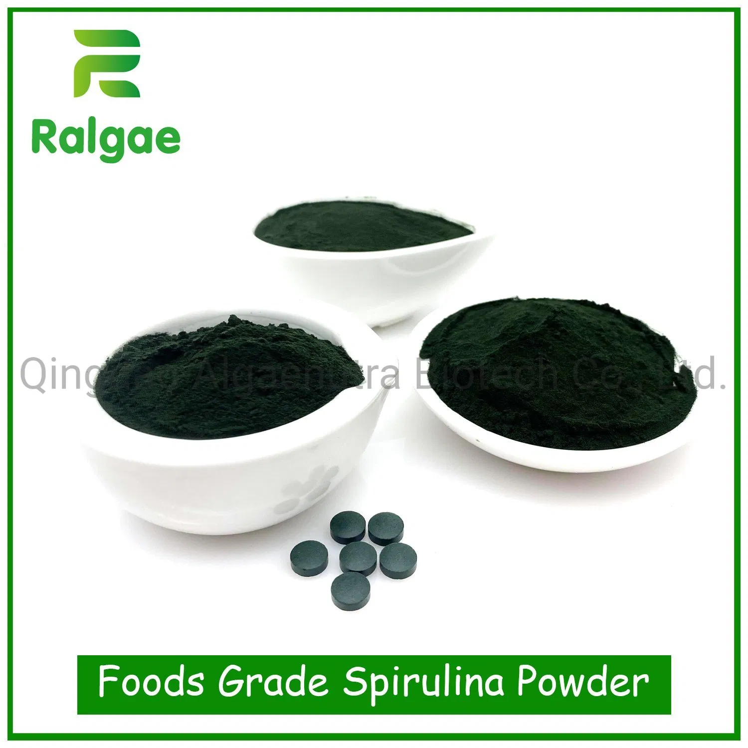 Foods Grade Algae Powder Spirulina Powder High Protein for Nutrition Supplement CAS 724424-92-4