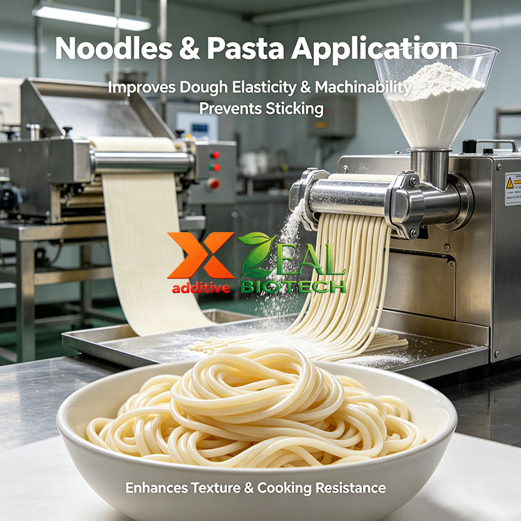 ZEAL Modified Starch (Corn Wheat) Natural Thickener Stabilizer Powder For Bakery Meat Sauce Cosmetics-24-Month Shelf Life