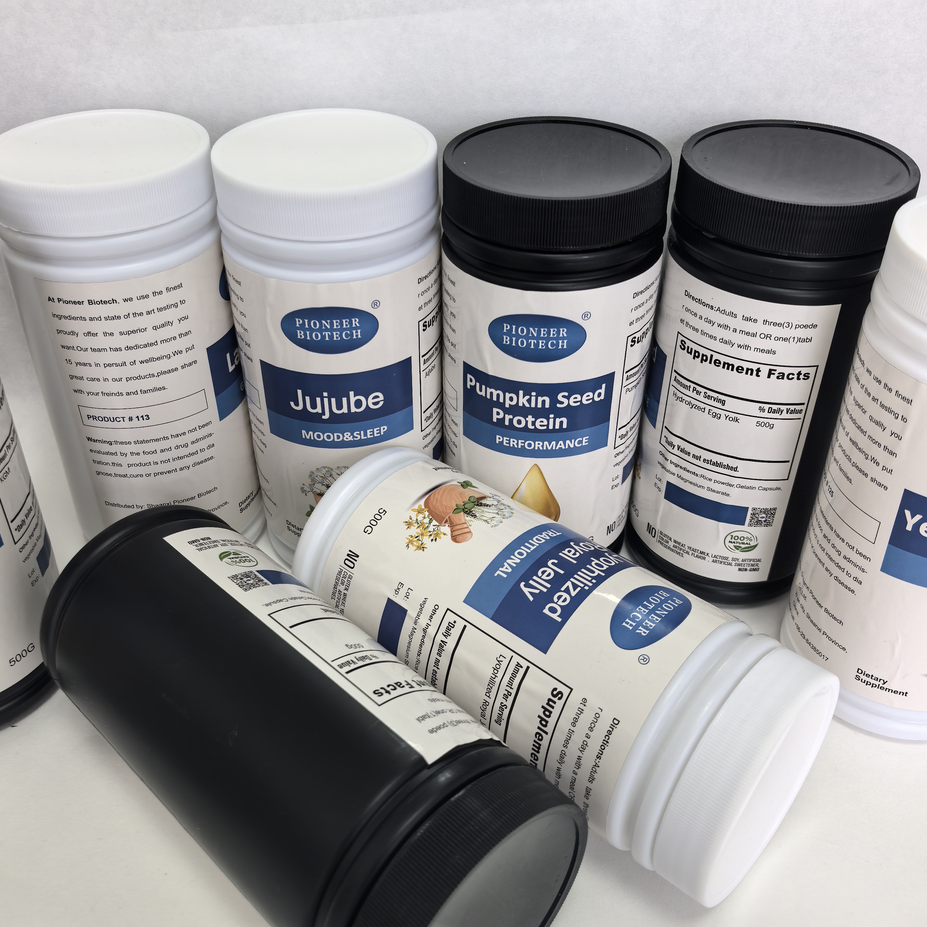 OEM/ODM 3-in-1 Daily Wheat Protein Food Supplement, Protein Supplement Without Added Sweeteners or Flavors