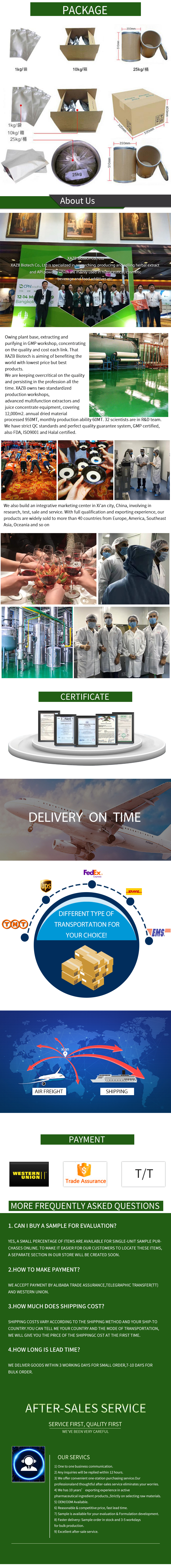 Why Choose Us for Plant Extracts