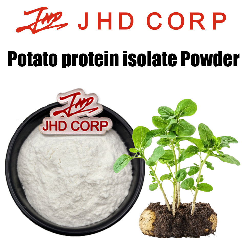 JHD Hot Selling Wholesale Bulk 100% Water Soluble Pure Nature Food Grade Potato Protein Powder 90% Potato Protein Isolat Powder
