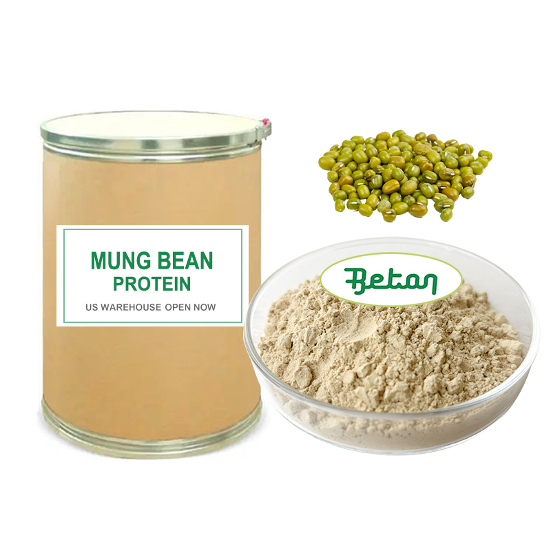 Food Grade Nature Concentrate Isolate Mung Bean Protein Powder Vegan Powder
