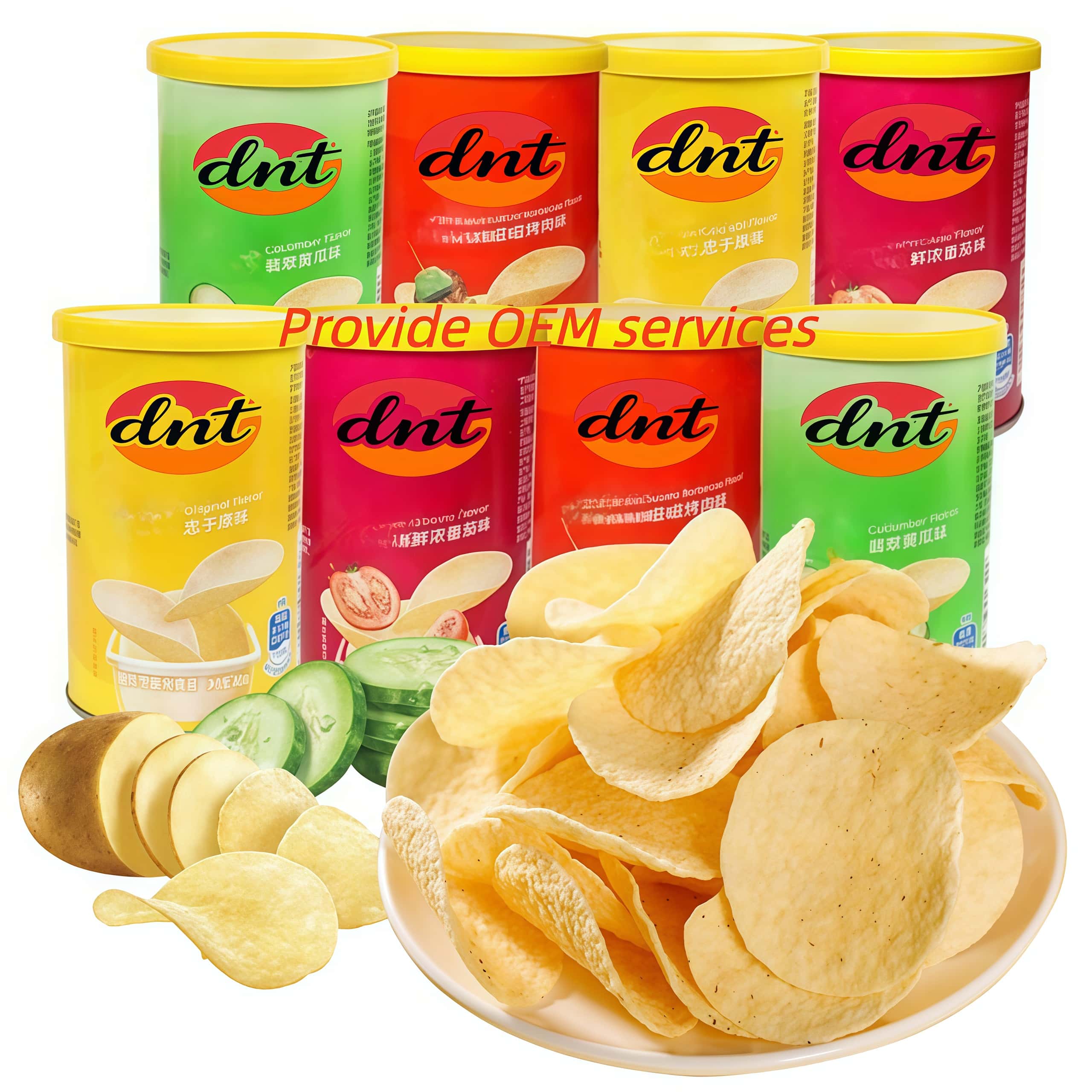Wholesale High Quality Orion Potato Chips Exotic Snacks 70g 180g Multi-flavored Potato Chips