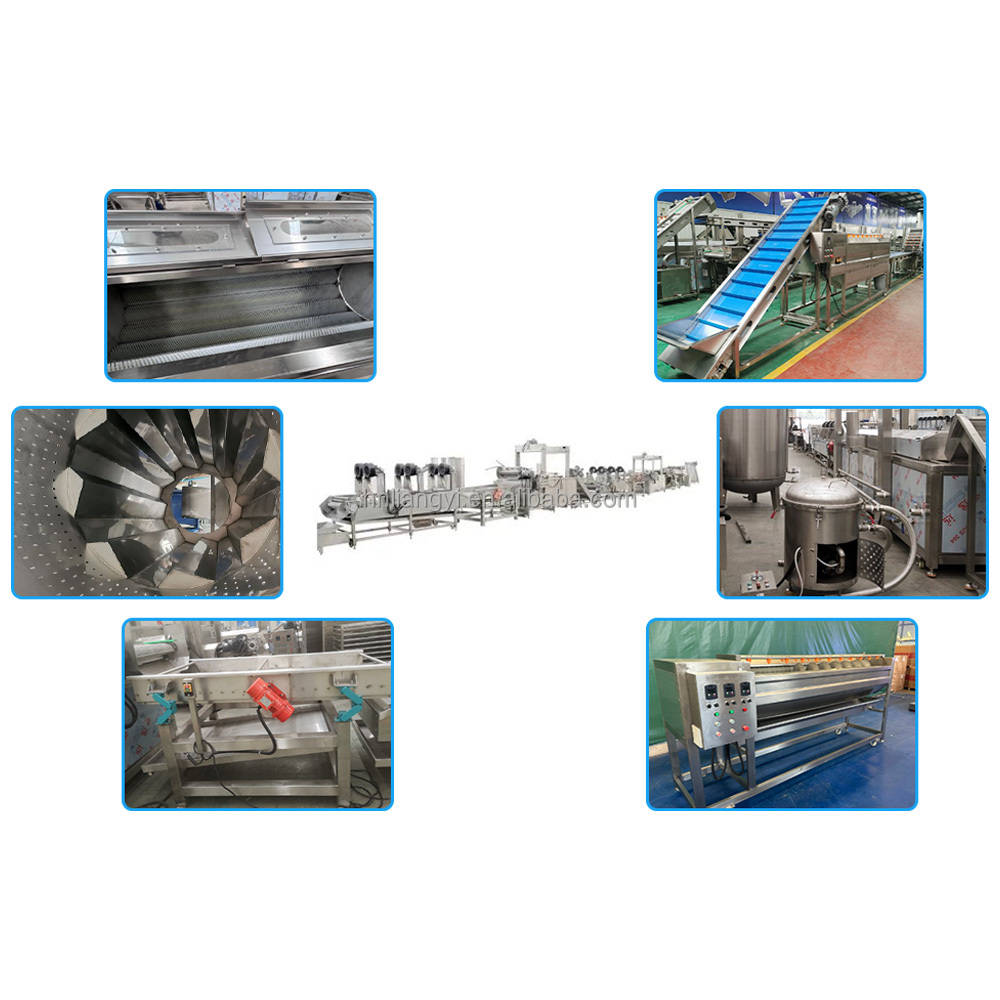 New Industrial Fully Automatic Potato &amp; Corn Fruit Frozen Fries And Chips Production Line