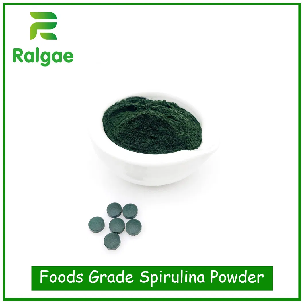 Foods Grade Algae Powder Spirulina Powder High Protein for Nutrition Supplement CAS 724424-92-4
