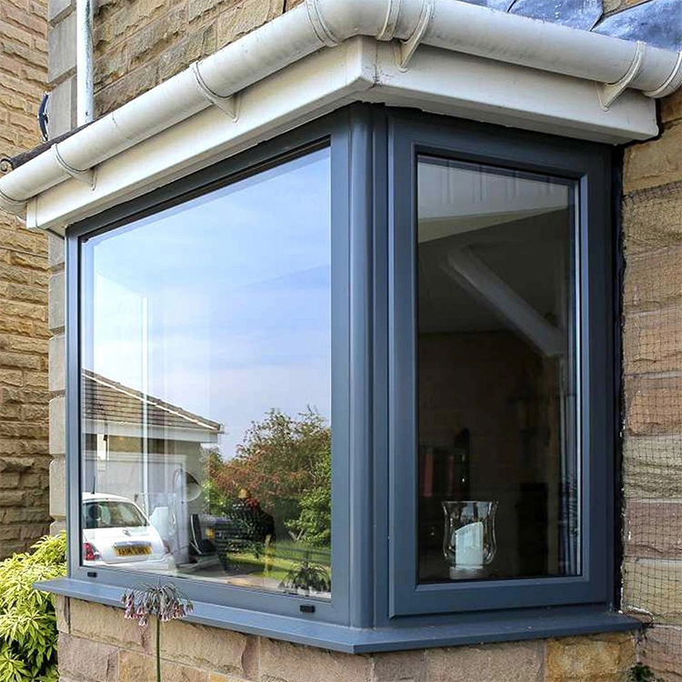Modern Thermal Break Window Design Australia House Cheap Double Glass Aluminum Bay Windows
