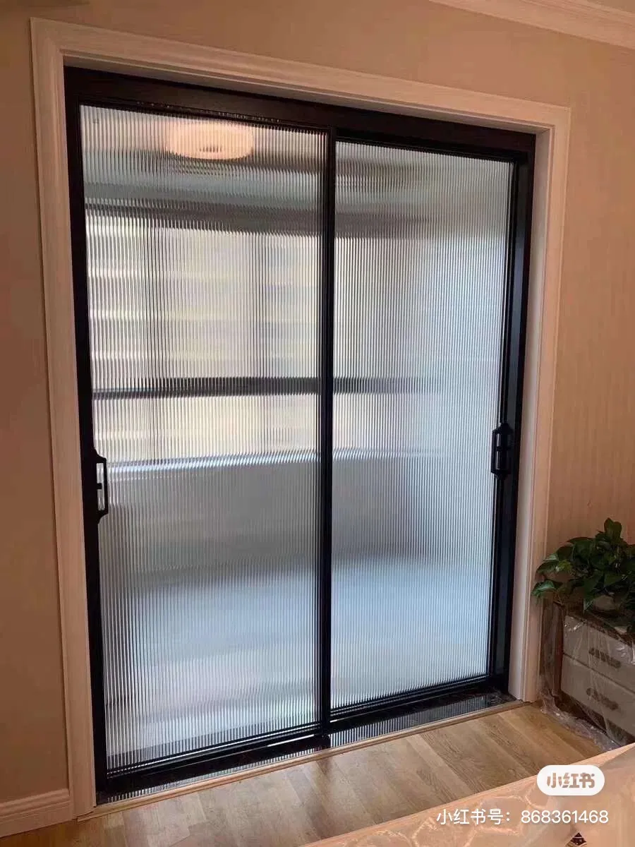 2025hot Sale America Stadard Modern Style PVC Waterproof Bifold Doors Windows Aluminum Interior Balcony Glass Sliding Folding Door