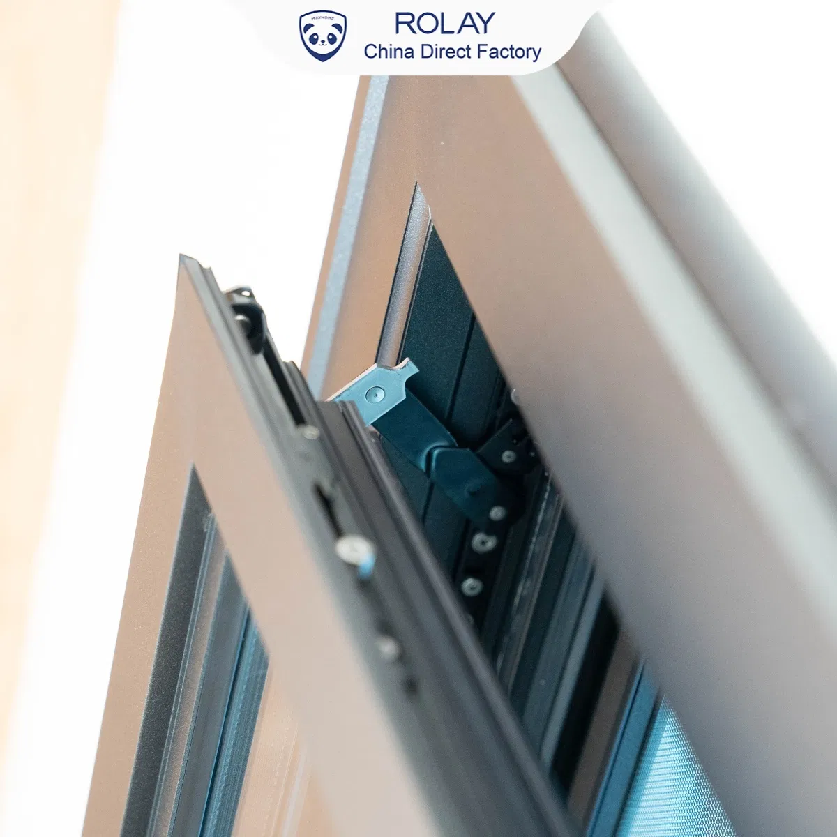 Rolay Aluminium Window Awning Window Thermal Insulation Child-Safe Soundproof Dustproof Tempered Glass Window Casement Window for School Buildings and Developer